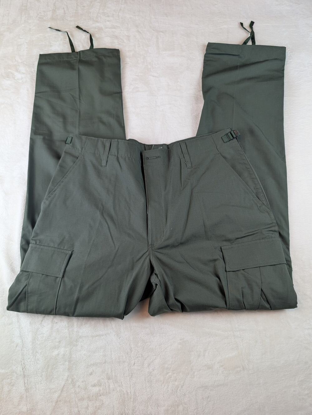 Genuine Gear Tactical Cargo Pants Olive Ripstop Military Utility M Regular NWT